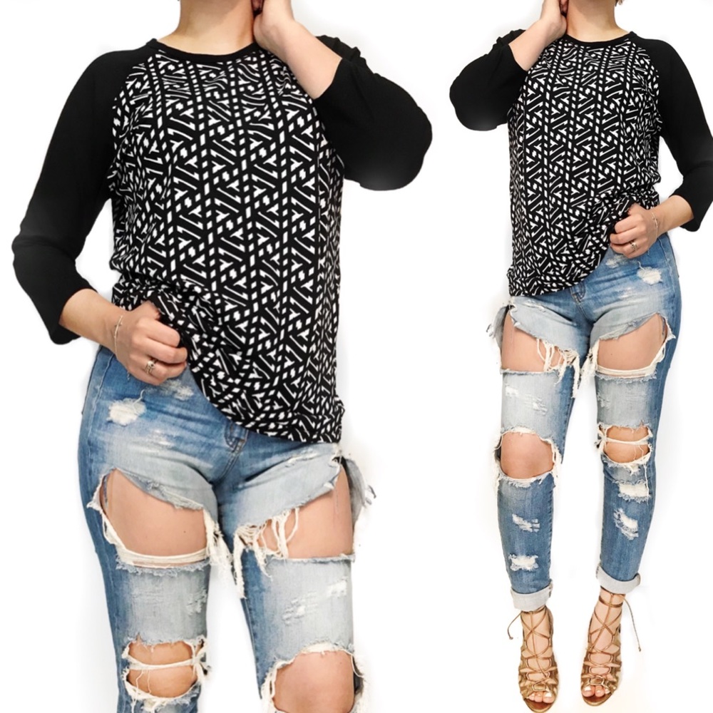 Lularoe geometric print randy - Picture 2 of 6